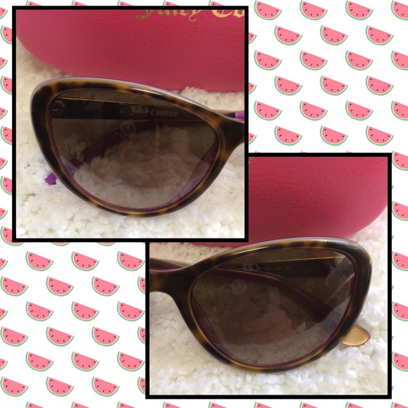 Juicy Couture cat eye sun glasses - Picture 4 of 6